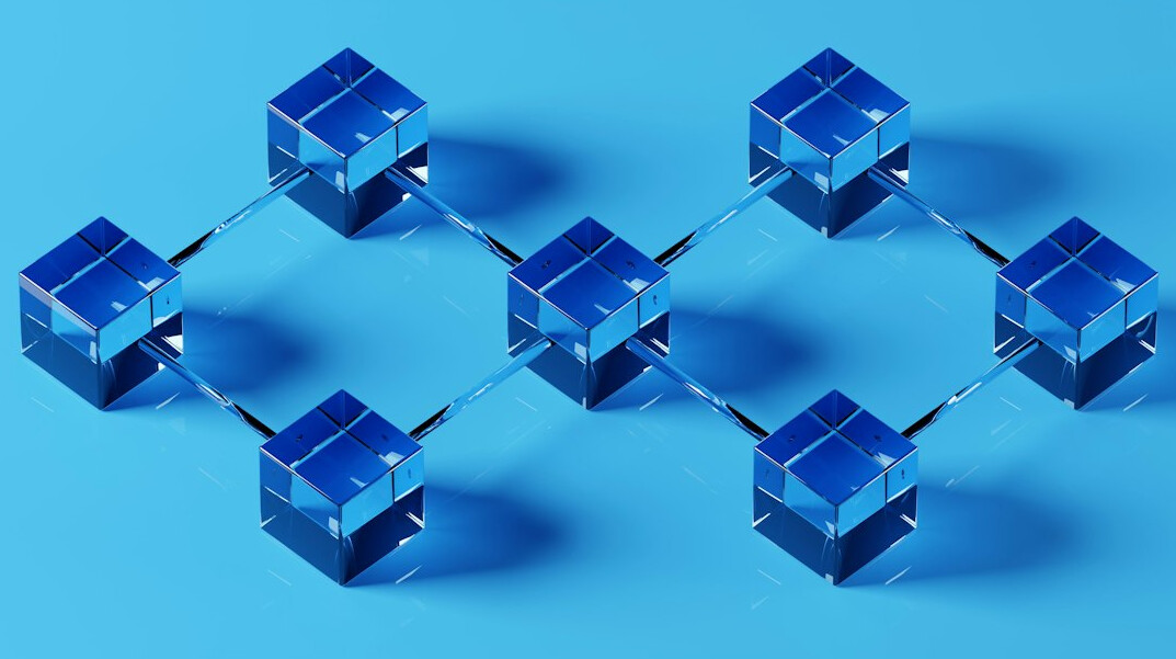 blockchain technology concept